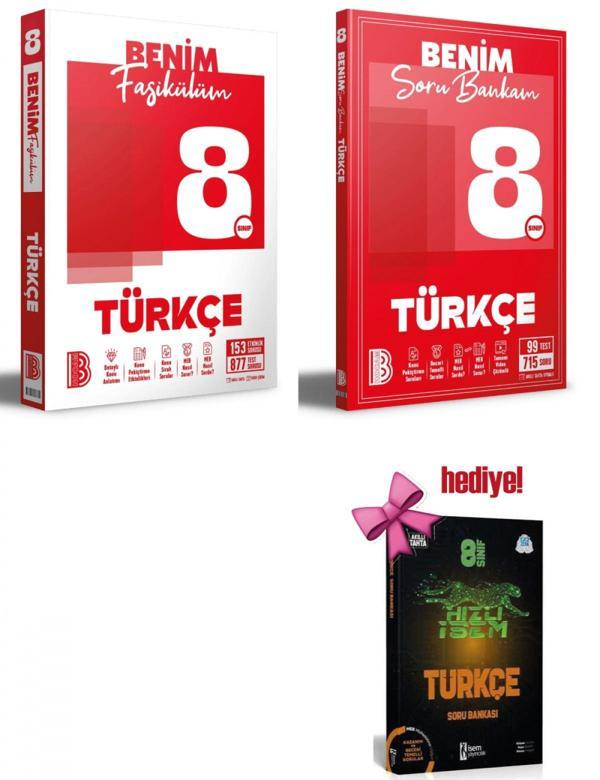 Benim Hocam 8. Sınıf Türkçe Benim Fasikülüm + Soru Bankası Seti + Türkçe Soru Hediyeli - Bi bigelio - Image 1