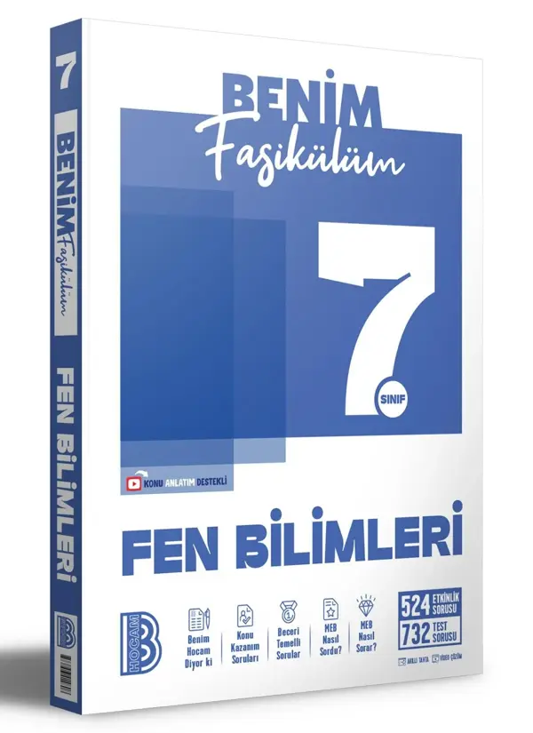 Benim Hocam 7. Sınıf Fen Bilimleri Benim Fasikülüm Benim Hocam Yayınları - Bi bigelio - Image 1
