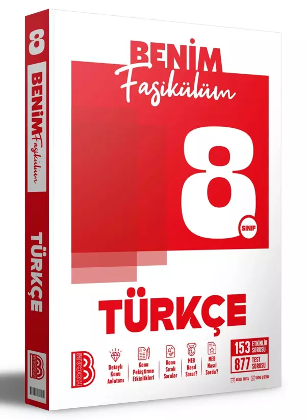 Benim Hocam 8. Sınıf Türkçe Benim Fasikülüm Benim Hocam Yayınları - Bi bigelio - Image 1