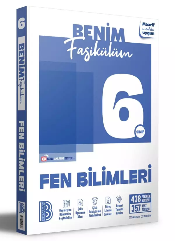 Benim Hocam 6. Sınıf Fen Bilimleri Benim Fasikülüm Benim Hocam Yayınları - Bi bigelio - Image 1