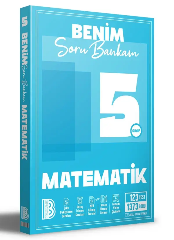 Benim Hocam 5. Sınıf Matematik Soru Bankası Benim Hocam  Yayınları - Benim Hocam Yayınları - Image 1