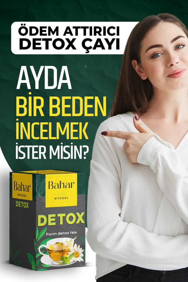 bahar detox zayiflamaya yardımcı detox form tea çayı 30 adet - Image 1