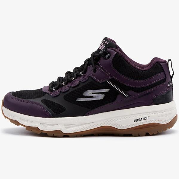 Skechers Go Run Trail Altitude-Highly Leather Womens Sneaker Hakiki Deri Kadın Outdoor Spor Ayakkabı Siyah - Image 1