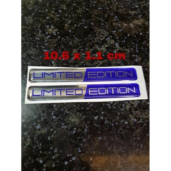 Limited Edition 3D Sticker Damla Stiker Mavi - Image 1