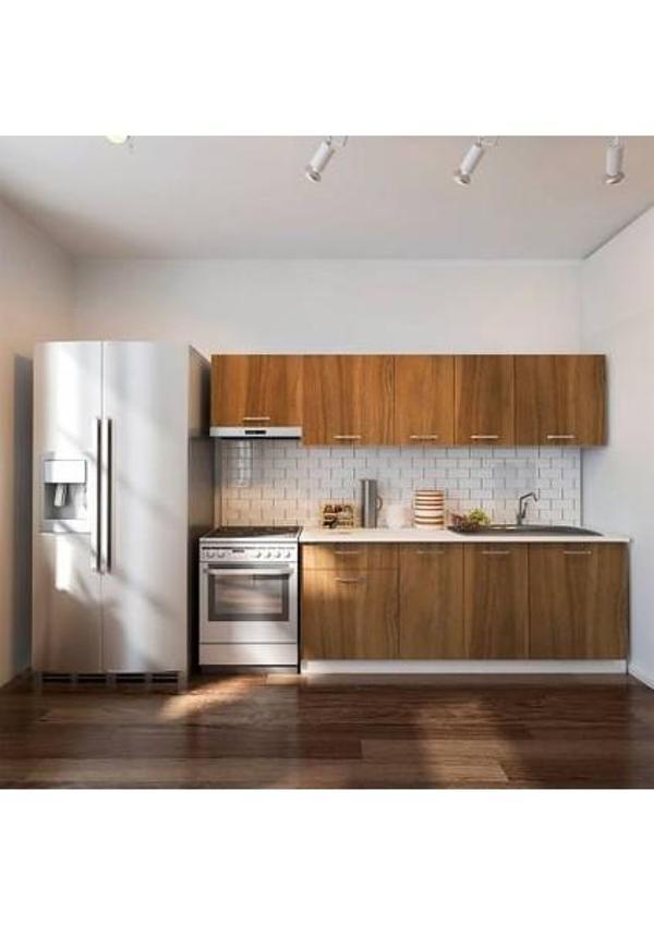 Tdesigno Parla Hazır Mutfak Dolabı 260 Cm - Tezgah Dahil - Image 1