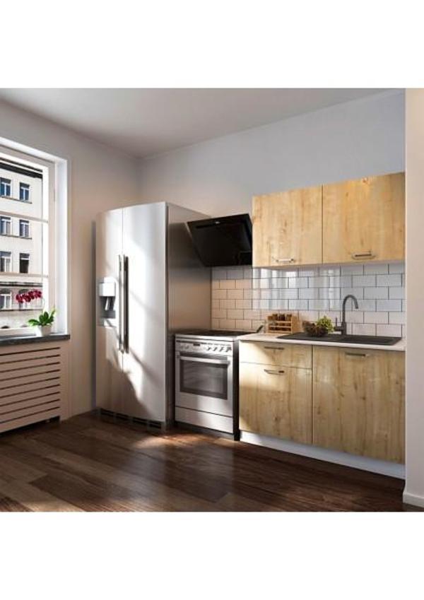 Tdesigno Ahenk Hazır Mutfak Dolabı 120 Cm – Tezgah Dahil - Image 1