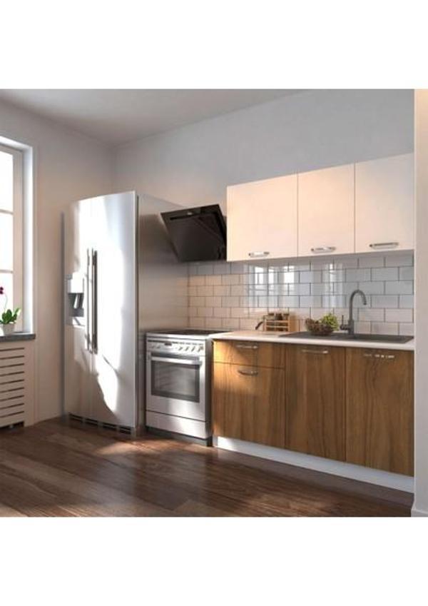 Tdesigno Imge Hazır Mutfak Dolabı 140 Cm – Tezgah Dahil - Image 1