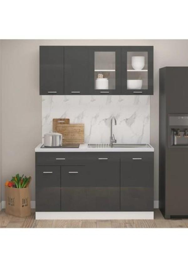 Tdesigno Helin Mutfak 140 Cm Tezgah Dahil - Image 1