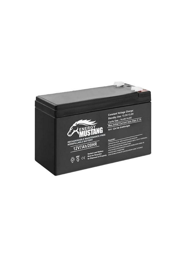 12 VOLT 7 AH KURU TİP BİSİKLET AKÜSÜ - Image 1