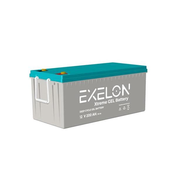 200 AH 12 VOLT JEL AKÜ EXELON - Image 1