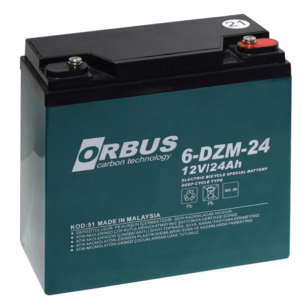 24 Amper 12 Volt Akü - Image 1