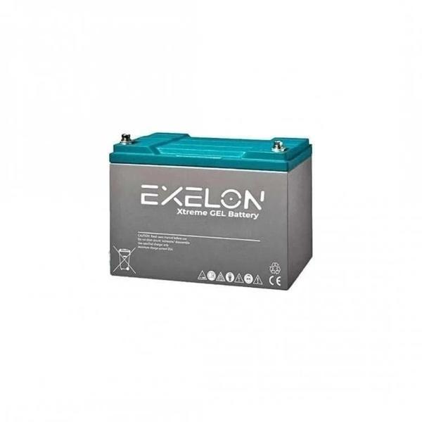 100 Amper 12 Volt Jel Akü Exelon - Image 1
