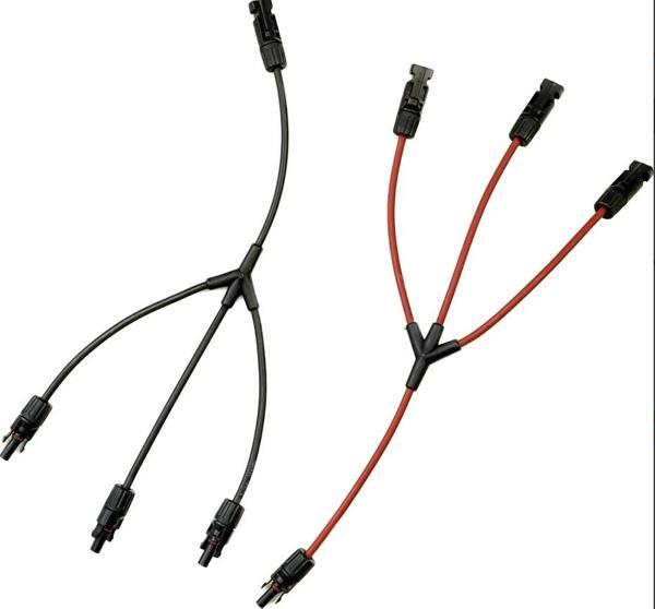 3 LÜ MC4 SOLAR KONNEKTÖR 3 İN 1 KABLOLU PARALELLEME - Image 1