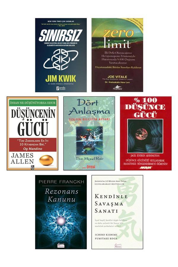 Rezonans Kanunu Sınırsız Jim Kwik Zero Limit Dört Anlaşma %100 Düşünce Gücü Kendinle Savaşma Sanatı - Koridor Yayıncılık - Image 1