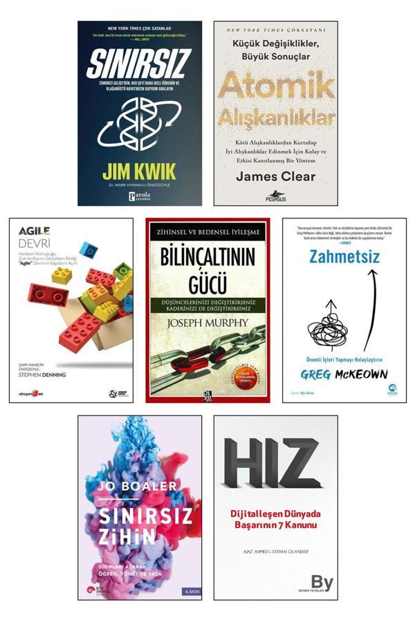 Sınırsız Jim Kwik Atomik Alışkanlıklar Bilinçaltının Gücü Zahmetsiz Odak Hızlı Ve Yavaş Düşünme 7Li - Diyojen Yayıncılık - Image 1