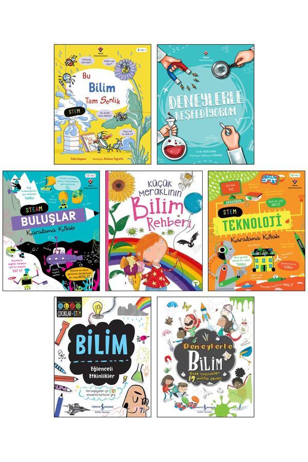 Bu Bilim Tam Senlik Deneylerle Keşfediyorum Teknoloji Buluşlar Karalama Kitabı Deneylerle Bilim 7Li - Tübitak Yayınları - Image 1