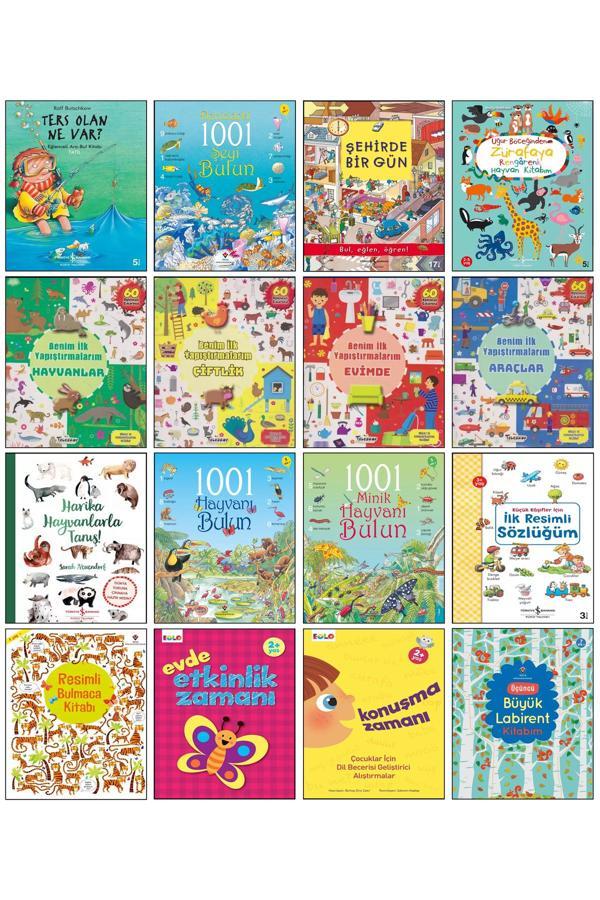 Şehirde Bir Gün Evde Etkinlik Konuşma Zamanı Resimli Bulmaca Büyük Labirent Kitabı Bebek Kitapları - İş Bankası Kültür Yayınları - Image 1