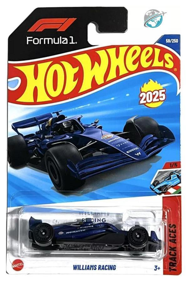 Hot Wheels - Williams Racing - Formula 1 (1/64) Yurt Dışı Uzun Kartonet - 2025 Case - Image 1