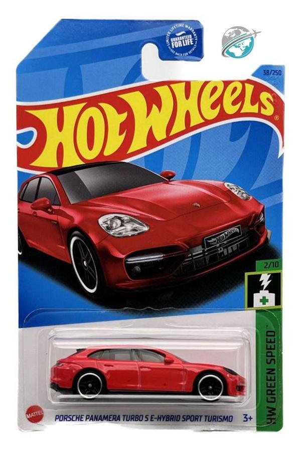Hot Wheels - Porsche Panamera Turbo S E-Hybrid Sport Turismo (1/64) Kırmızı - Yurt Dışı Uzun Kartonet - 2023 Case - Image 1