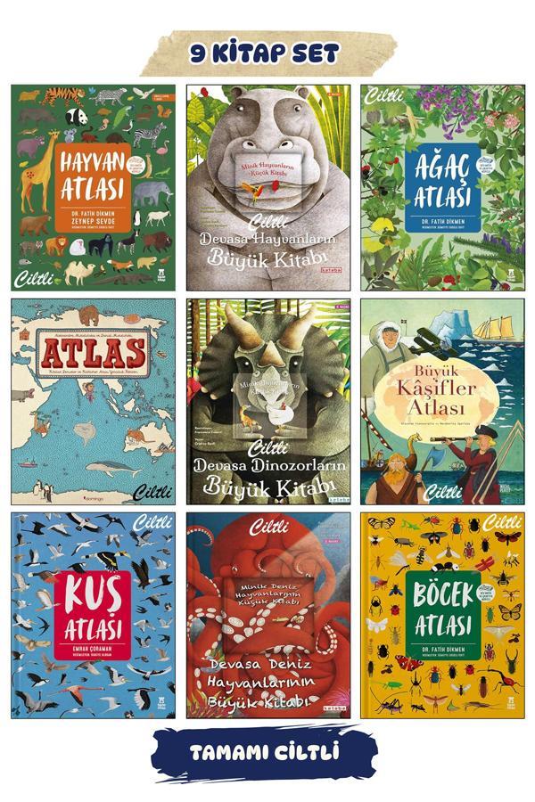 Devasa Hayvanların Büyük Kitabı Büyük Kaşifler Hayvan Atlası Çocuk Ağaç Atlası Böcek Kuş Atlası - Ketebe - Image 1