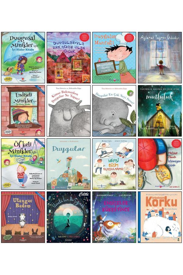 Öfkeli Endişeli Duygusal Minikler İçin İyi Hisler Kitabı Duygular Duygularıyla Arkadaş Olan Çocuk 16 - Sabri Ülker Vakfı - Image 1