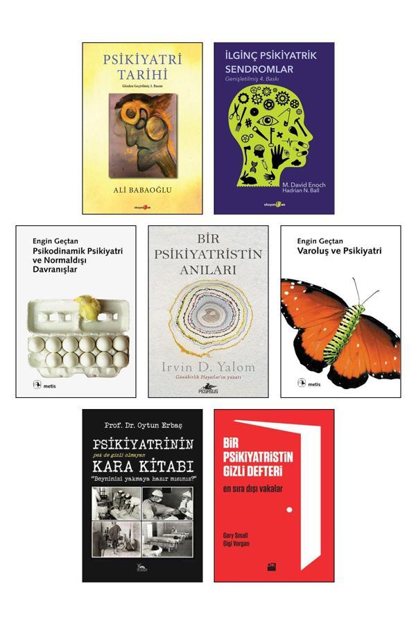 İlginç Psikiyatrik Sendromlar Psikiyatrinin Kara Kitabı Bir Psikiyatristin Gizli Defteri Anıları 7Li - Okuyan Us Yayınları - Image 1