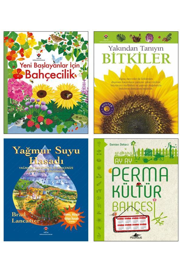 Yeni Başlayanalar İçin Bahçecilik Yakından Tanıyın Bitkiler Yağmur Suyu Hasadı Permakültür Bahçesi - Tübitak Yayınları - Image 1
