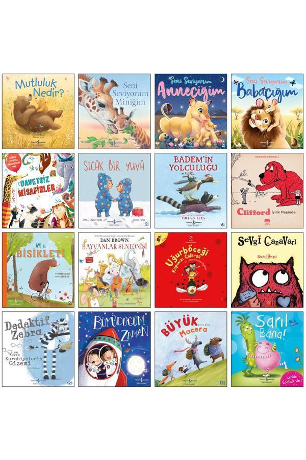 Davetsiz Misafirler Hayvanlar Senfonisi Dedektif Zebra Büyüdüğüm Zaman Seni Seviyorum Miniğim Hikaye - İş Bankası Kültür Yayınları - Image 1