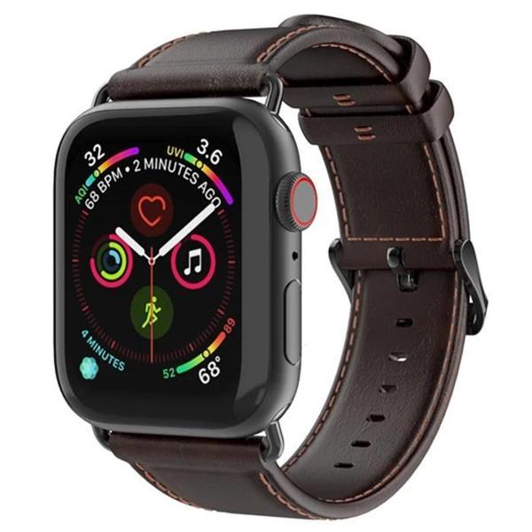 Dux Ducis Apple Watch 42/44/45MM için Business Deri Kayış Kordon-(5775) - Image 1