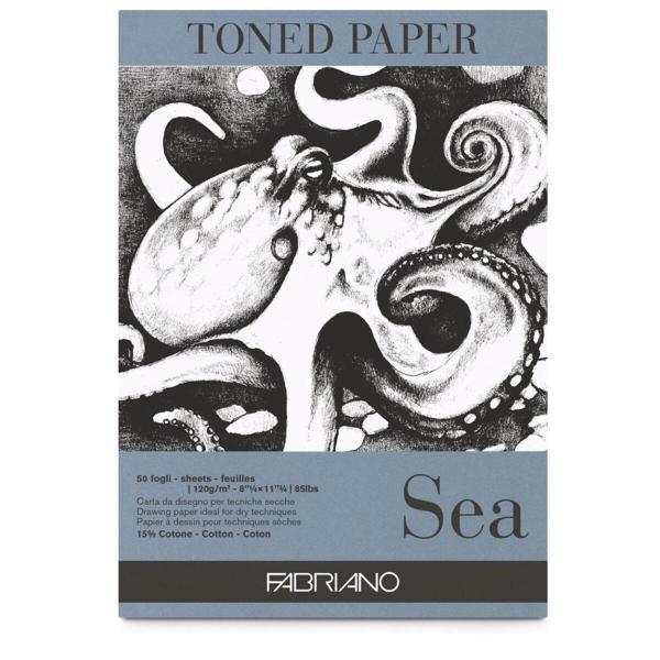 Supertrend Toned Paper Sea Eskiz Çizim Defteri Deniz Rengi 120 gr. A3 50 yaprak - Image 1