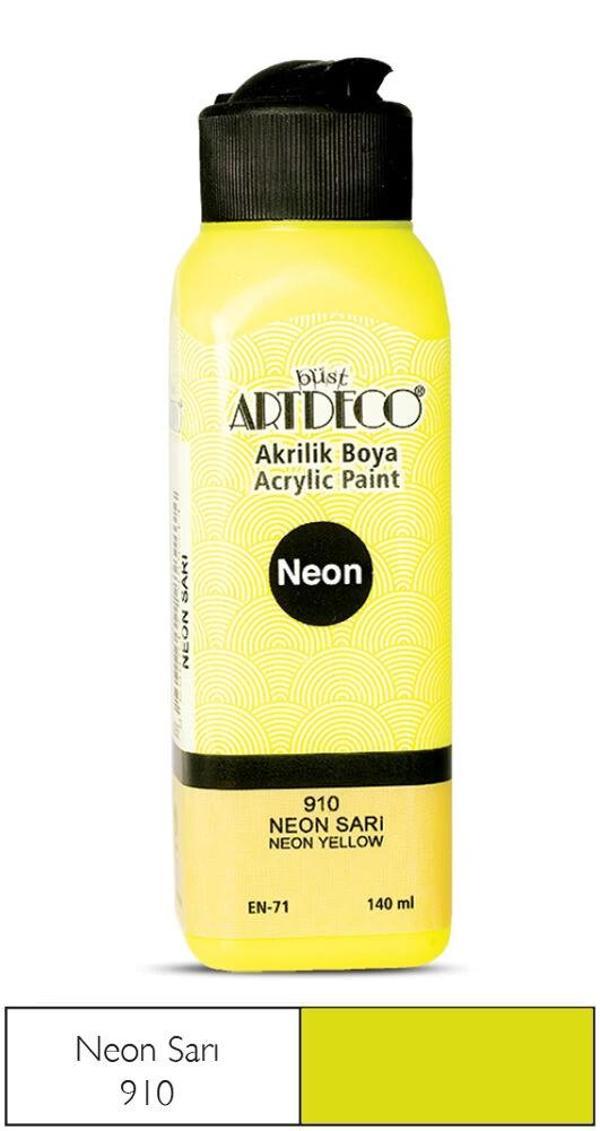 Supertrend Neon Akrilik Boya 140 ml. NEON SARI - Image 1