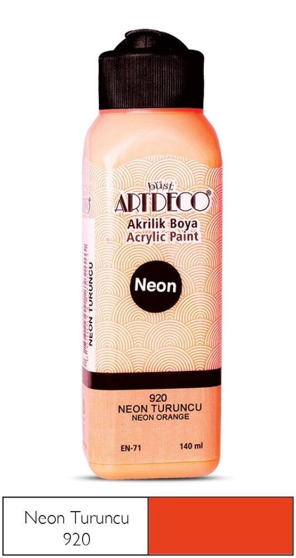 Supertrend Neon Akrilik Boya 140 ml. NEON TURUNCU - Image 1