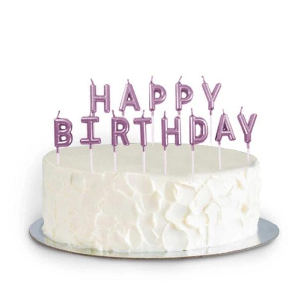 Metalik Bronz Happy Birthday Set Mum - Image 1