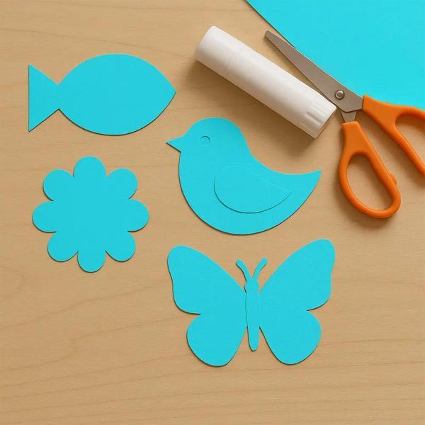 Açık Mavi Fon Kartonu 100gr 50x70 - Image 1