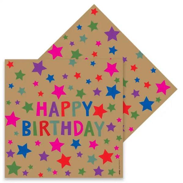 Kraft Stars Peçete - Image 1