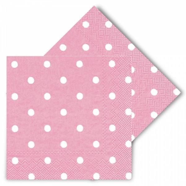 Pembe Puantiyeli Peçete - Image 1