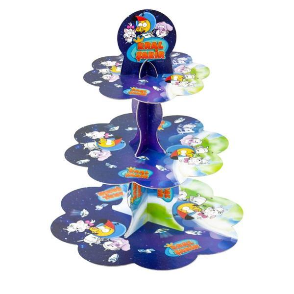 Kral Şakir Uzayda Lisanslı Cupcake Standı - Image 1