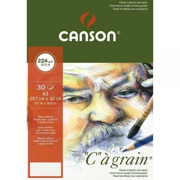 Supertrend Ca Grain İnce Dokulu Eskiz Çizim Defteri 224 gr. A3 30 Sayfa - Image 1