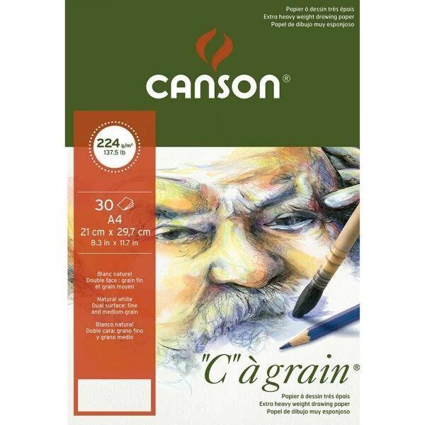Supertrend Ca Grain İnce Dokulu Eskiz Çizim Defteri 224 gr. A4 30 Sayfa - Image 1