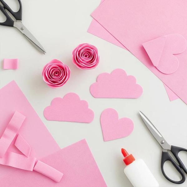Açık Pembe Krapon Kağıdı 50x200 - Image 1