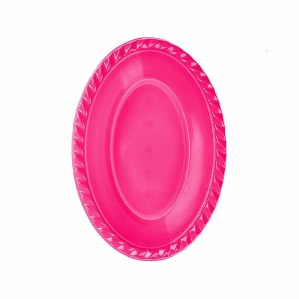 Fuşya Plastik Oval Kase - Image 1