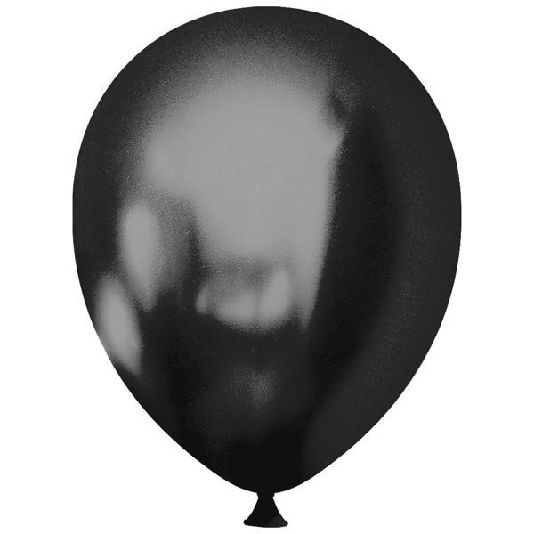 Siyah Grafit Metalik Balon 12" - Image 1