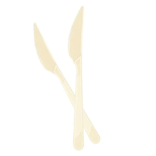 Krem Plastik Bıçak - Image 1