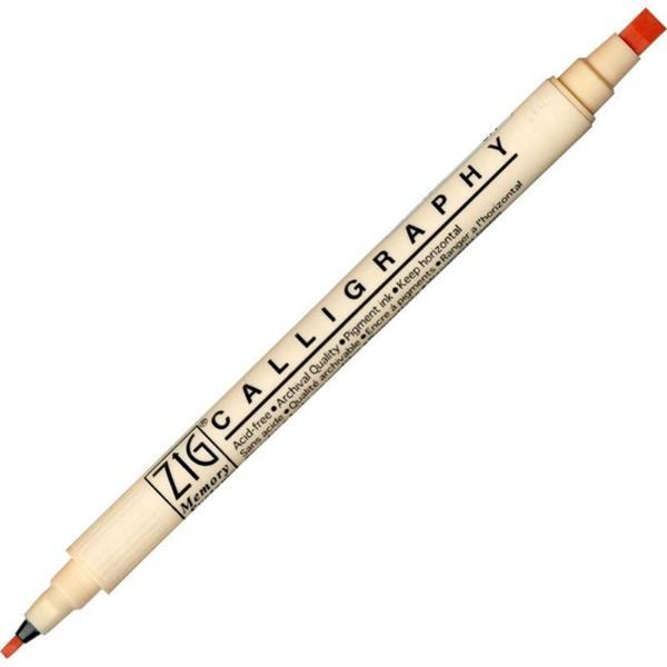 Supertrend Calligraphy Çift Uçlu Kaligrafi Kalemi 2 mm. + 5 mm. 071 Peach Bliss - Image 1