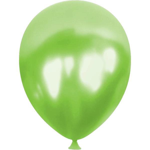 Açık Yeşil Metalik Balon 12" - Image 1