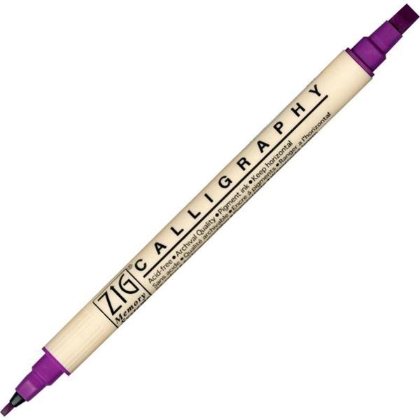 Supertrend Calligraphy Çift Uçlu Kaligrafi Kalemi 2 mm. + 5 mm. 082 Fuchsia - Image 1