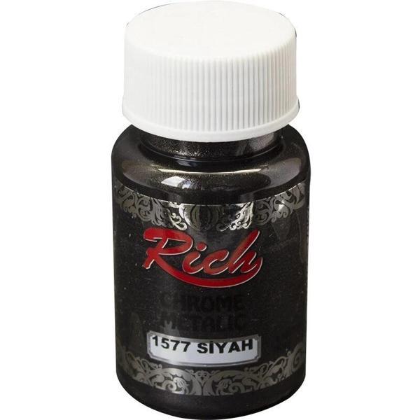 Supertrend Chrome Metalik Boya 50 cc. 1577 Siyah - Image 1