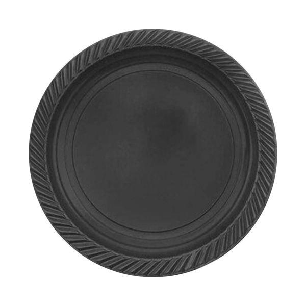 Siyah Plastik Tabak - Image 1