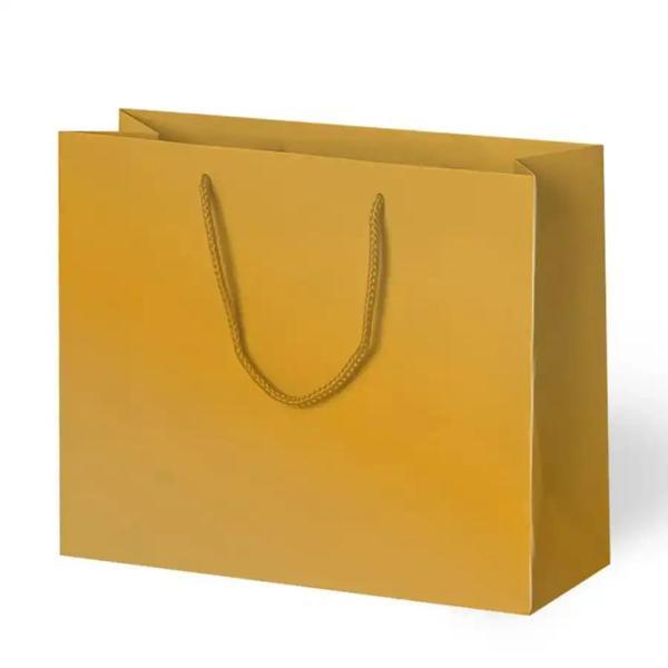 Altın Karton Çanta 42x38cm - Image 1