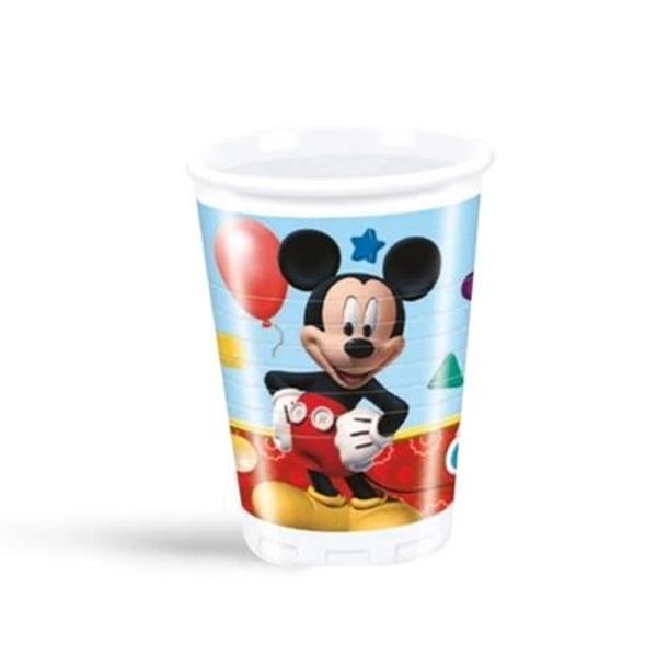 Mickey Playful Plastik Bardak 200cc - Image 1